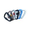 D Shape Aluminum Carabiner Clips 5 Pack