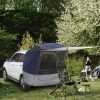 SUV Rear Camping Tent Navy Blue Dark Gray