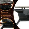 Heavy Duty Camping Cast Iron Tabletop BBQ Grill