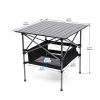 Set of 5, Folding Outdoor Camping Table and Chairs Set