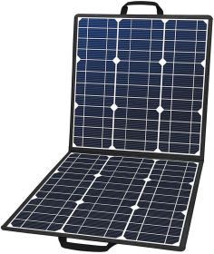 Flashfish 100W Foldable Solar Charger, 5V USB 18V DC Output