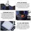 Solar Light With 5 Moveable Panels For Tents and Outdoors