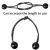 10pcs Black Bungee Ropes With Ball Set