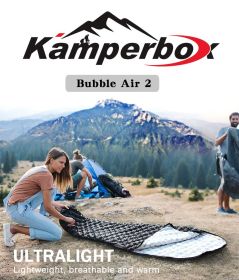 Kamperbox Lightweight Down Sleeping Bag, Bubblue Air 2