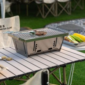 Outdoor Folded Portable Charcoal BBQ set for Camping