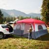 14 People Camping Tent Red And White