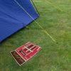 Camping Hammer Tent Reflective Ropes and Pegs Set