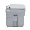 Portable Toilet With 5.3 Gallon Waste Tank and Carry Bag