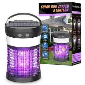 Solar Mosquito Killer Camping Lantern 4 Light Modes