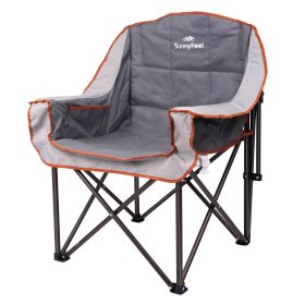 SUNNYFEEL Oversized Folding Padded Camping Lounge Chair