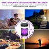 Solar Mosquito Killer Camping Lantern 4 Light Modes