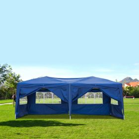 20ft x10ft Practical Blue, Four Windows, Waterproof Folding Tent