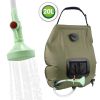 Outdoor Solar Concentrating Portable Shower Water Bag