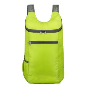 Lightweight Backpack For Camping; Hiking and Cycling (Color: Green)