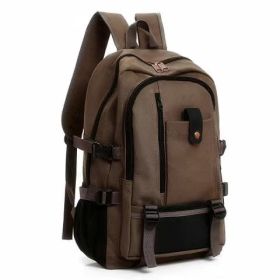 Large Capacity Multipurpose Camping Backpack (Color: brown)