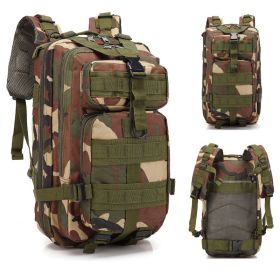 Men's 30L Compact Camping Backpack (Color: Jungle Camouflage)