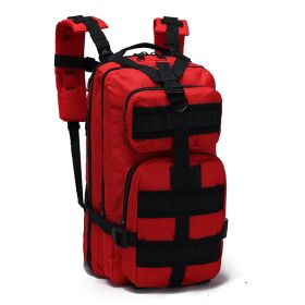 Tactical Multipurpose Camping Backpack (Color: Red)