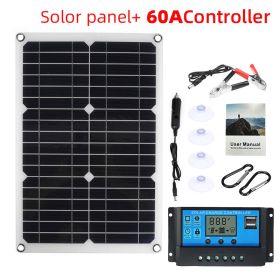 Portable Solar Panel Waterproof USB Port Battery Charger (Ships From: China)