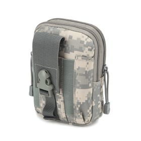 Waist Pouch For Camping, Travel and Running (Color: ACU Camouflage)