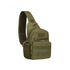 Tactical Shoulder Multipurpose Trekker Bag (Color: Army Green)