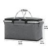 Large Insulated Foldable Cooler Bag for Camping