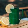 Outdoor large capacity stainless steel mug