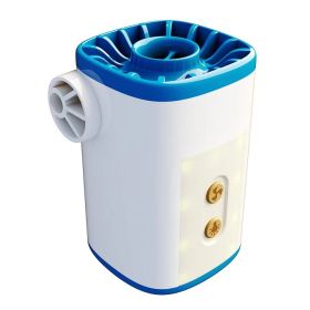 High-Power Electric Portable Mini Inflatable Pump (select: Inflatable Pumps-blue)