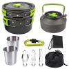 2-3 People Outdoor Camping Teapot, Pot Cookware Set