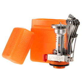 Wind-Resistance Camp Stove For Outdoor Camping Cooking (Color: Orange)