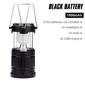 Solar LED Camping Portable Camping Lamp (Ships From: CN)