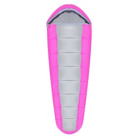 Soft Thick Water-Resistant Moisture-proof Mummy Sleeping Bag (Colot: Pink)