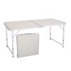 Aluminum Alloy Portable Folding Camping Table White