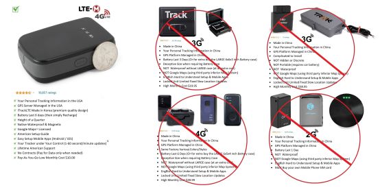 GPS Tracking Device for Camping Real Time Surveillance (SKU: g71478ggpscatm1s)