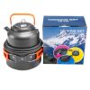 Outdoor 2-3 people camping teapot cutlery cookware set