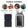 Portable Waterproof Outdoor Solar Charger Panel USB Ports