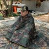 Kylebooker Camo Woobie Blanket w/ Waterproof Poncho Liner