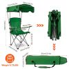 Foldable Canopy Camping Chair 330LBS Load