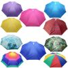 Portable Rain Hat Outdoor Folding Umbrella Fishing Sun Shade