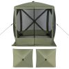 6.7 x 6.7 Feet Pop Up Gazebo with Netting and Carry Bag