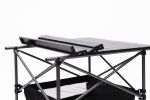 Set of 3, Folding Outdoor Camping Table and Chairs Set