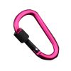 Aluminum D-Ring Locking Carabiner NOT for Climbing