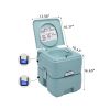 5.3 Gallon 20L Flush Portable Toilet for Camping