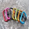 Aluminum D-Ring Locking Carabiner NOT for Climbing