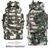 100L Large Waterproof Military Style Camping Backpack