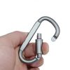 Aluminum D-Ring Locking Carabiner NOT for Climbing