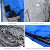 Traveling Double Person Waterproof Sleeping Bag W/ 2 Pillows