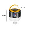 LED Solar Camping Light USB Rechargeable Tent Lantern