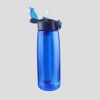 Portable Water Filter Bottle BPA Free, Purifier with Filter Straw