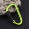 Aluminum D-Ring Locking Carabiner NOT for Climbing