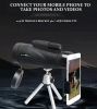 Third Generation Green 40X60 Monocular, Tripod Phone Holder